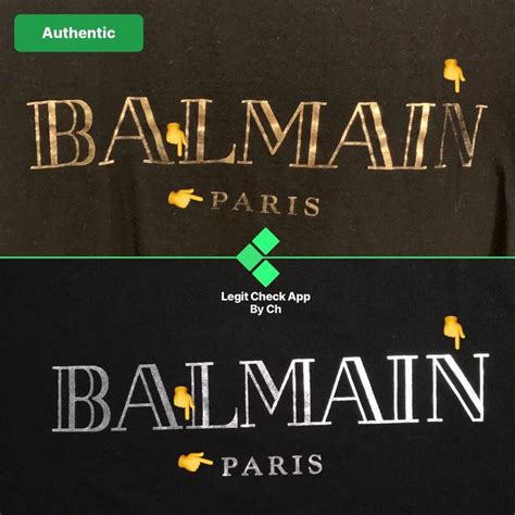 fake balmain clothes|balmain t shirt legit.